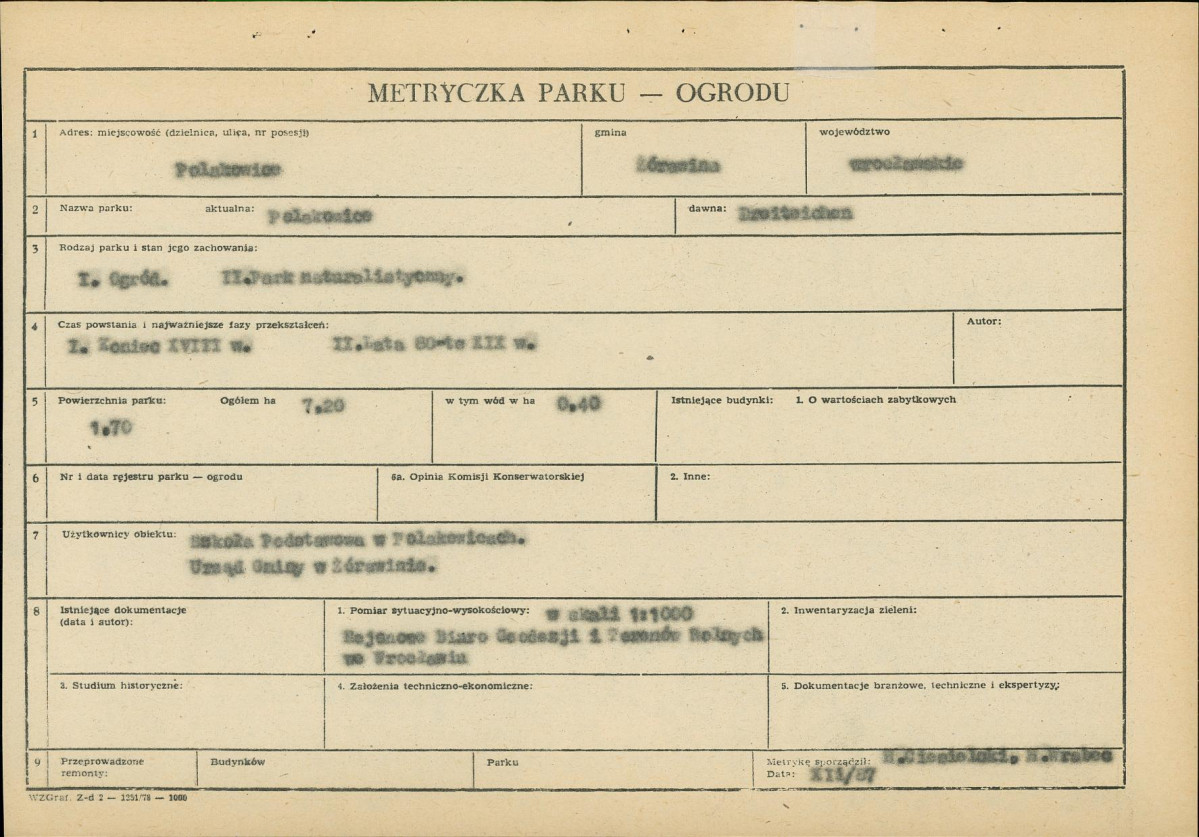 Ewidencja parkowa, skan nr 5