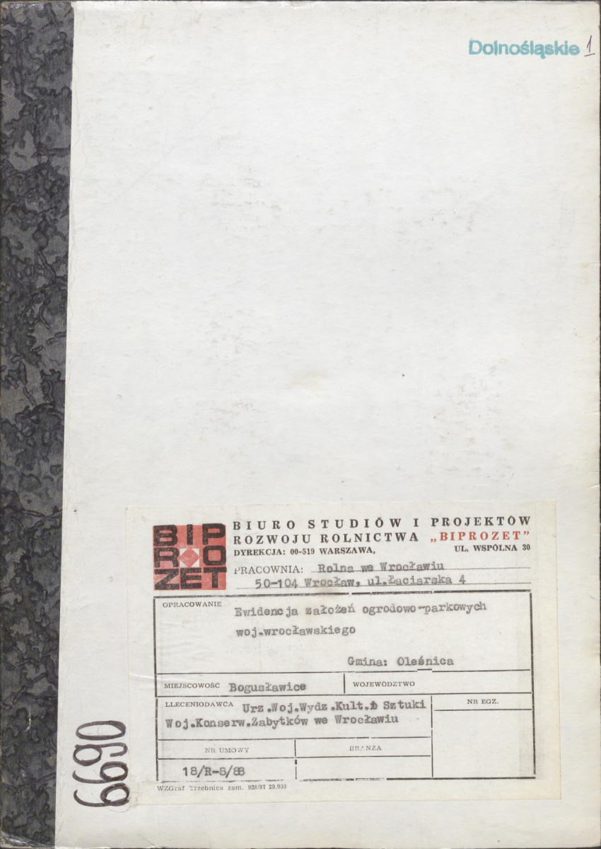 Ewidencja parkowa, skan nr 1