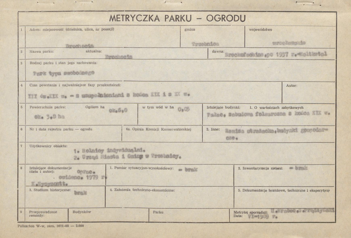 Ewidencja parkowa, skan nr 5