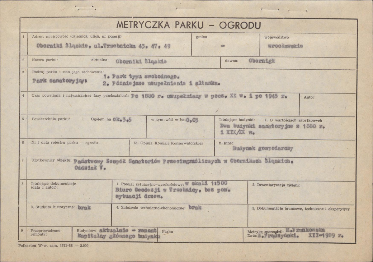 Ewidencja parkowa, skan nr 6
