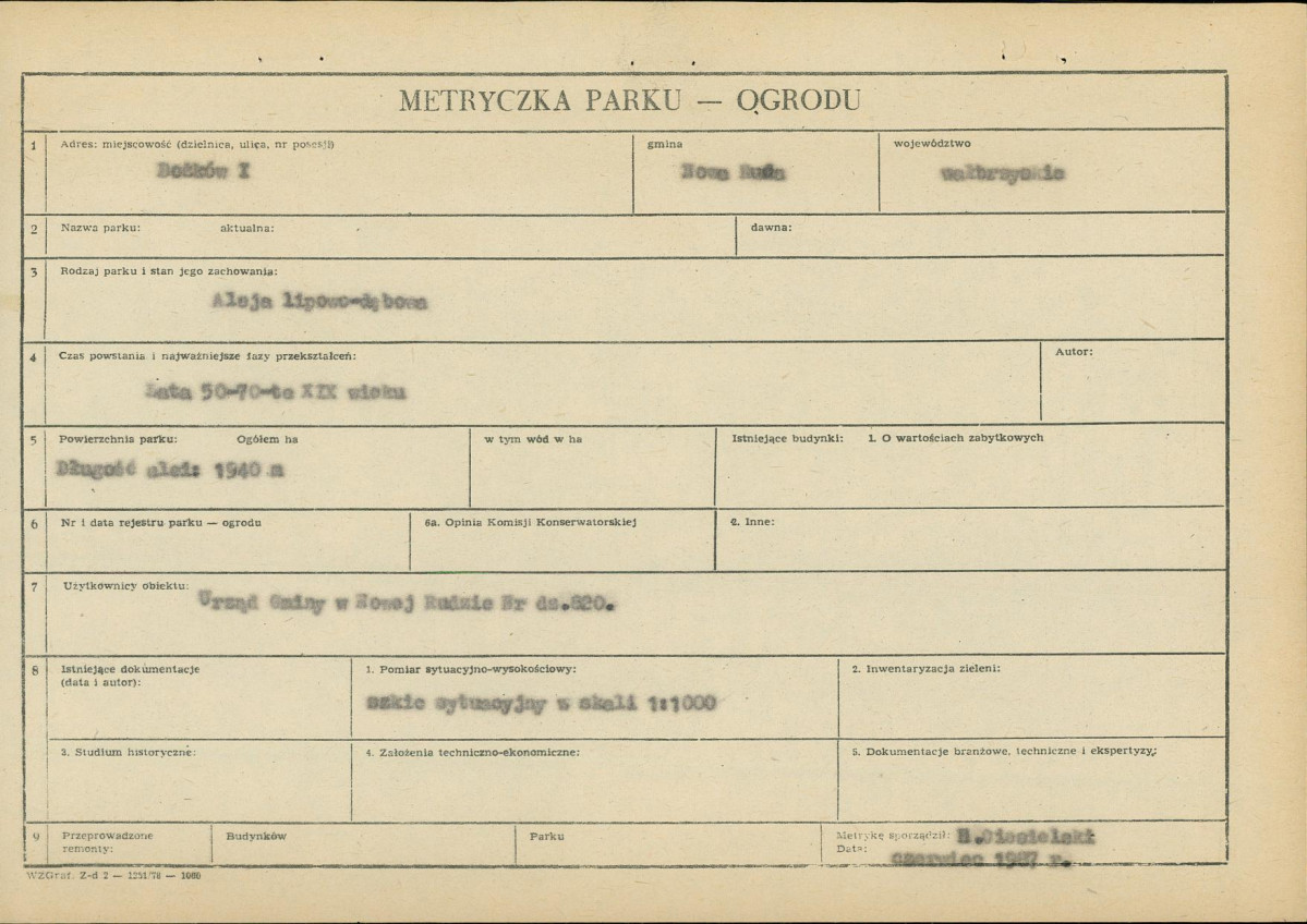 Ewidencja parkowa, skan nr 5
