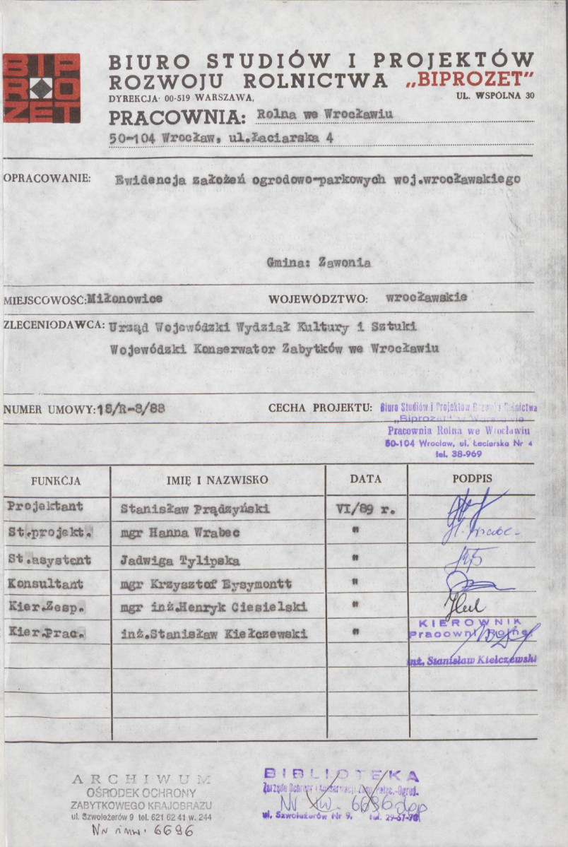 Ewidencja parkowa, skan nr 4