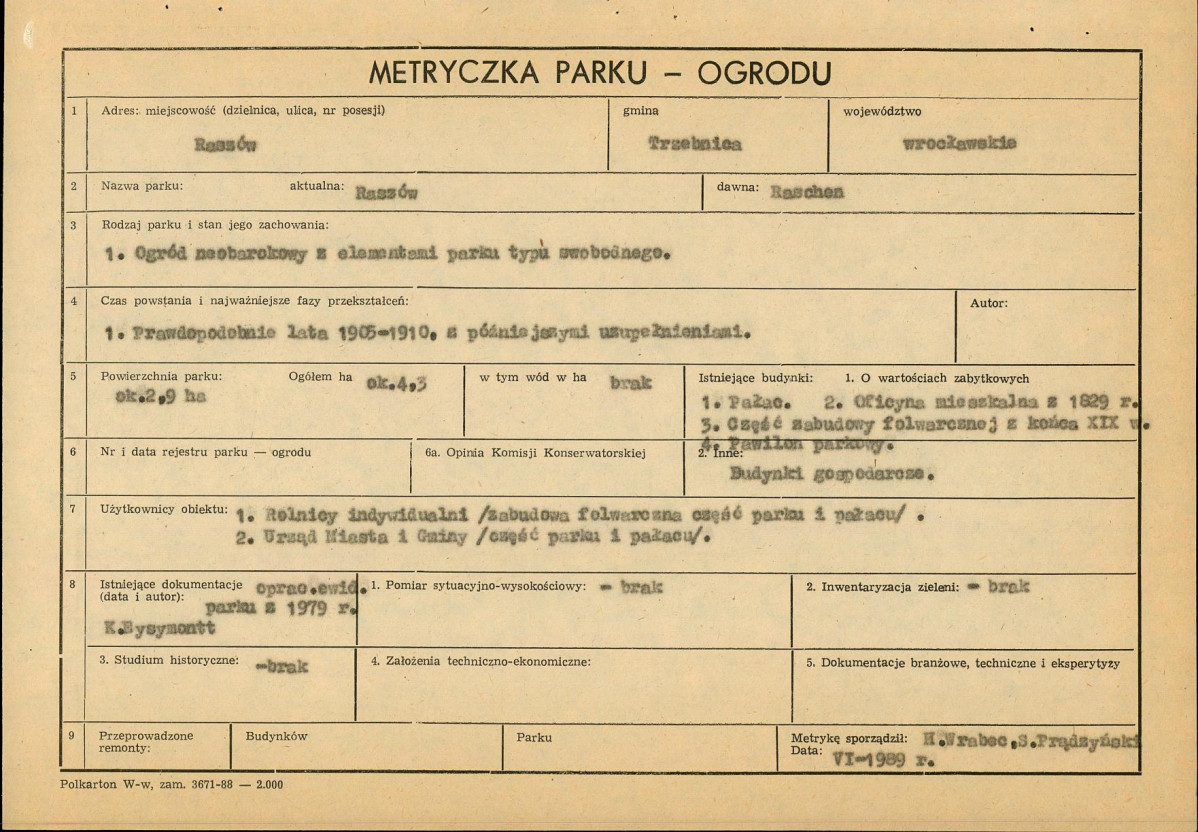 Ewidencja parkowa, skan nr 5