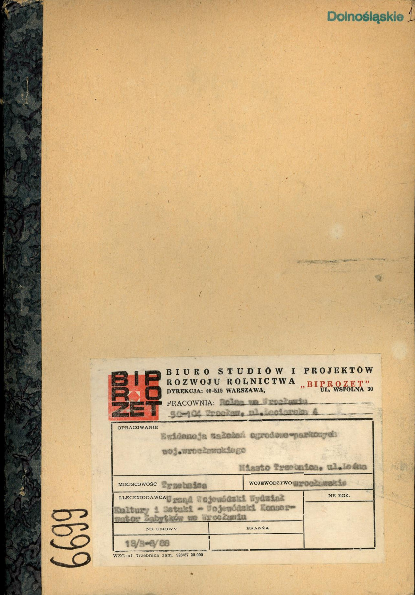 Ewidencja parkowa, skan nr 1