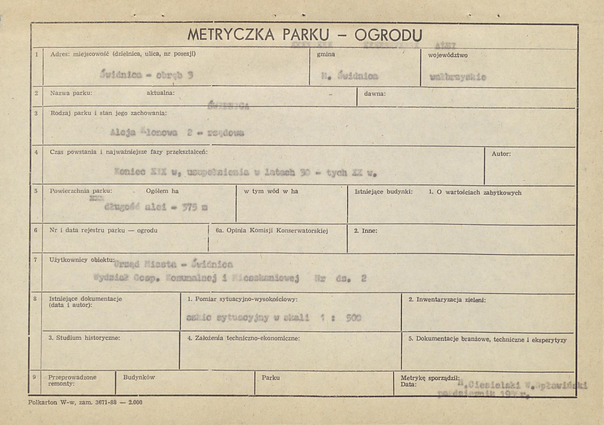 Ewidencja parkowa, skan nr 5
