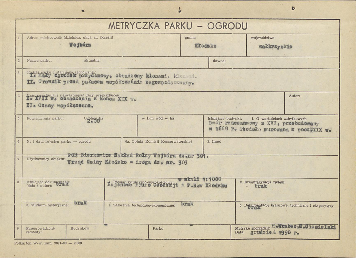 Ewidencja parkowa, skan nr 5