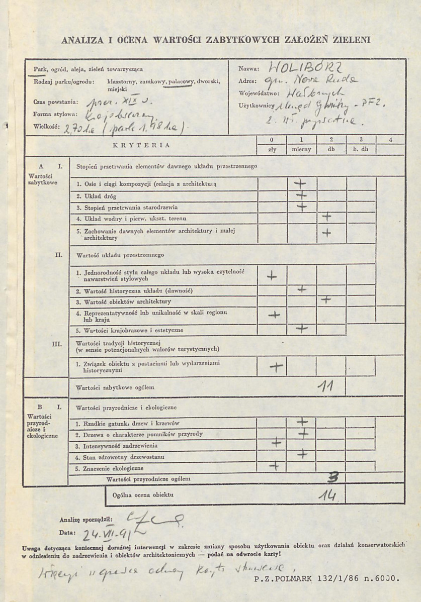 EP - Ewidencja parkowa, skan nr 3