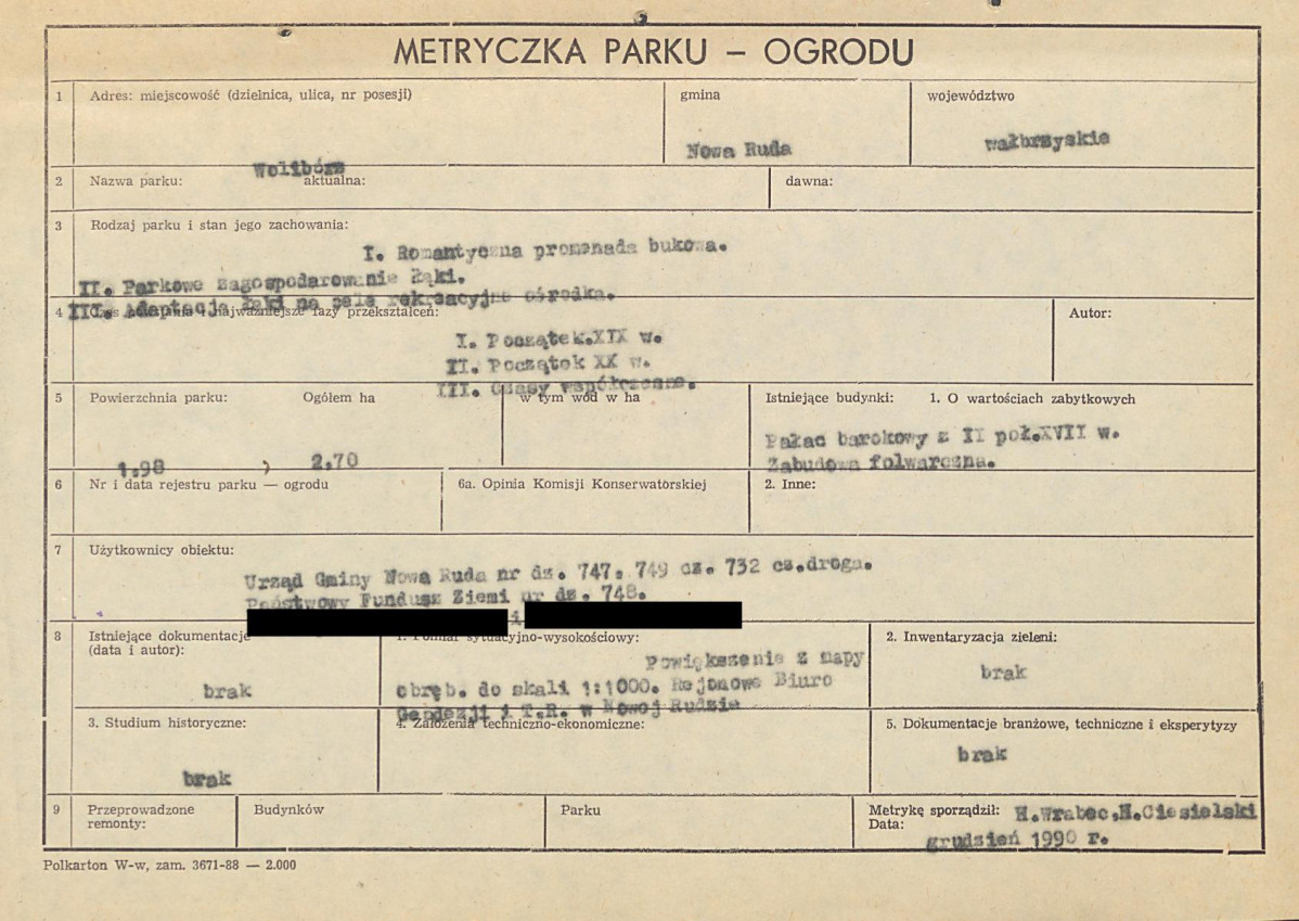 EP - Ewidencja parkowa, skan nr 5