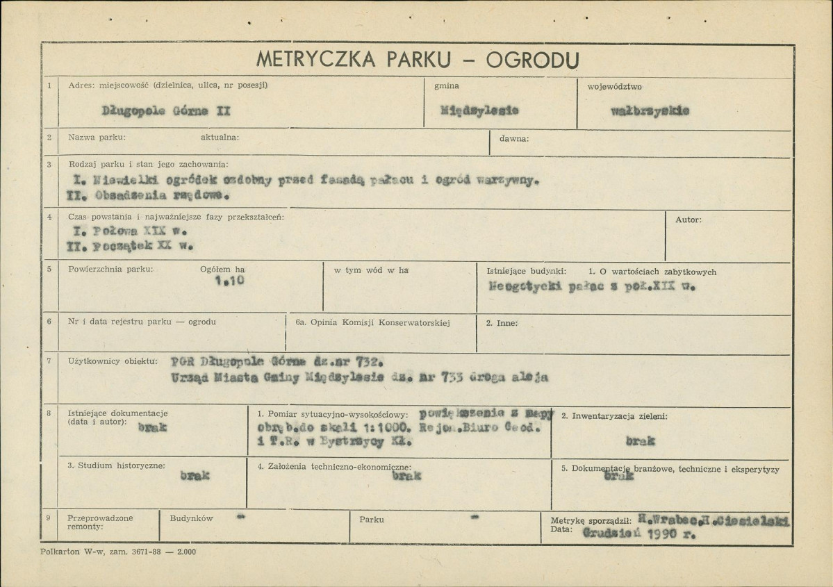 Ewidencja parkowa, skan nr 5