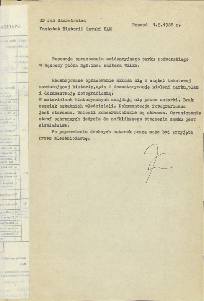 Ewidencja parkowa, skan nr 4