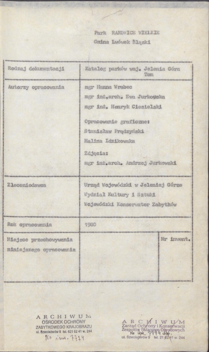 Ewidencja parkowa, skan nr 5