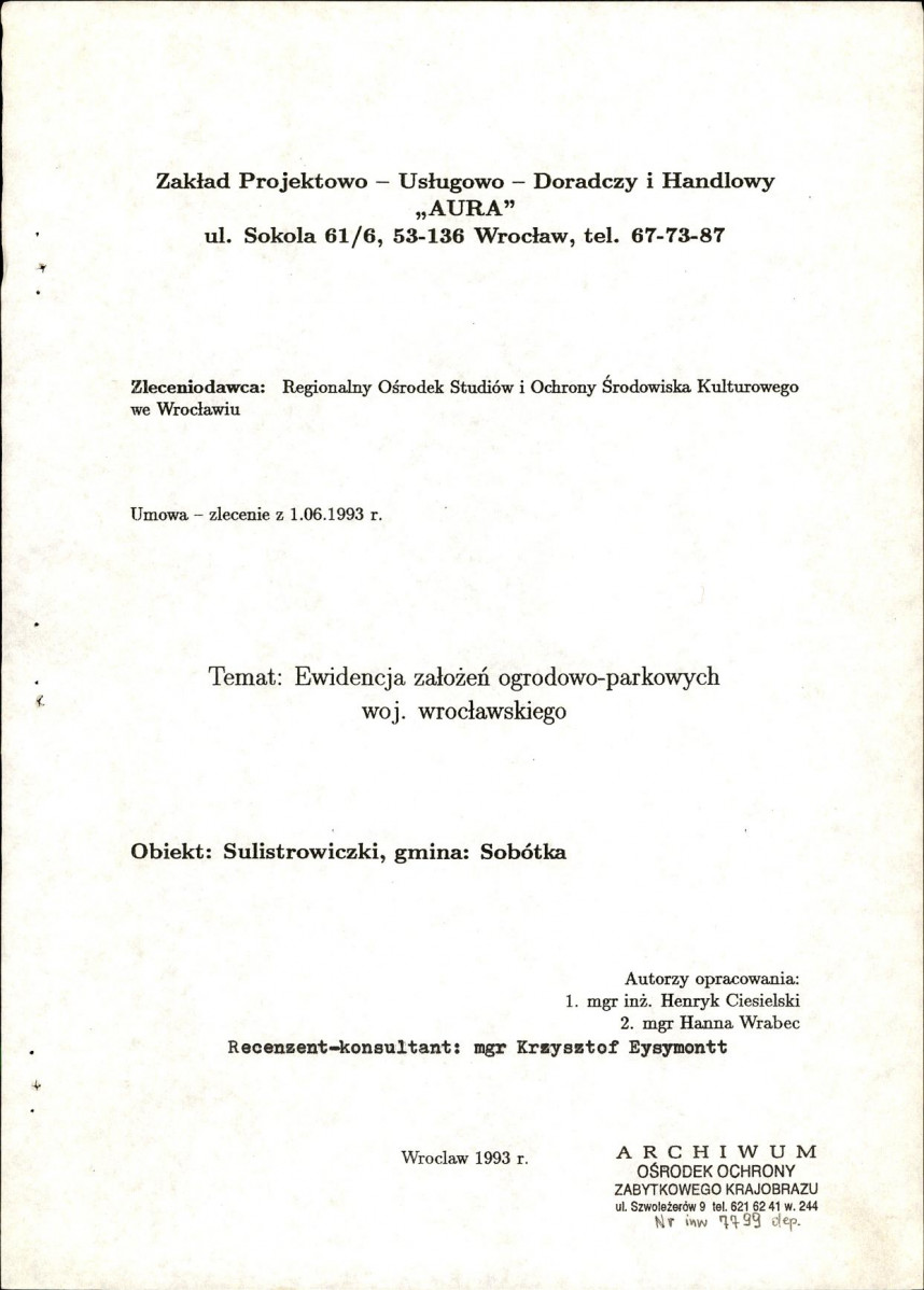 Ewidencja parkowa, skan nr 4