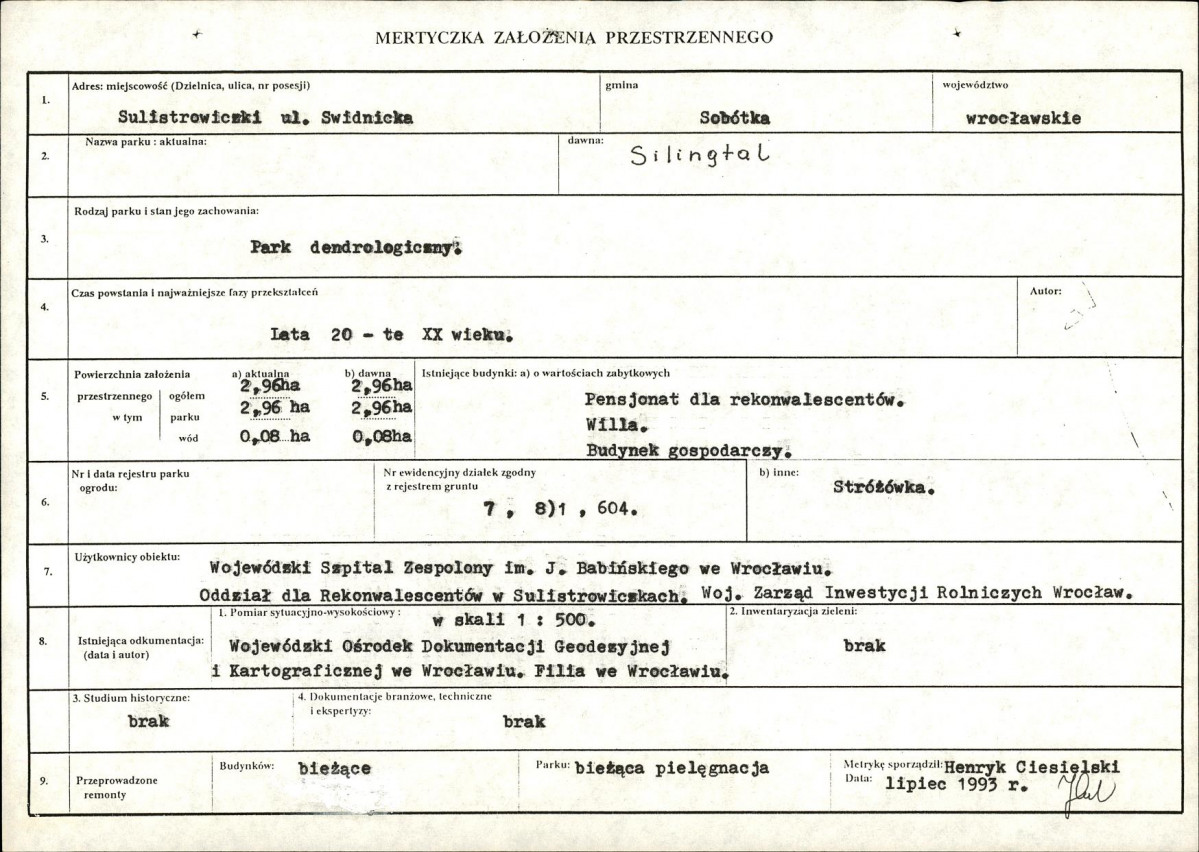 Ewidencja parkowa, skan nr 6
