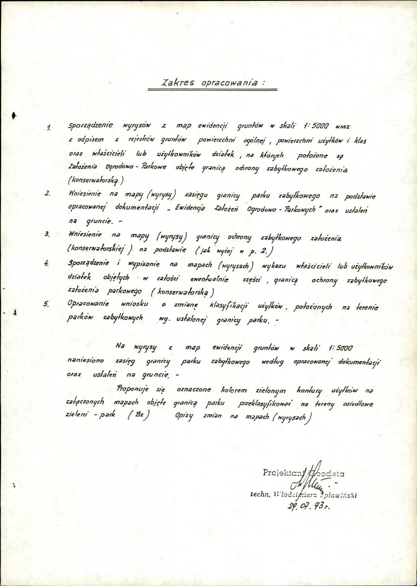 Ewidencja parkowa, skan nr 40