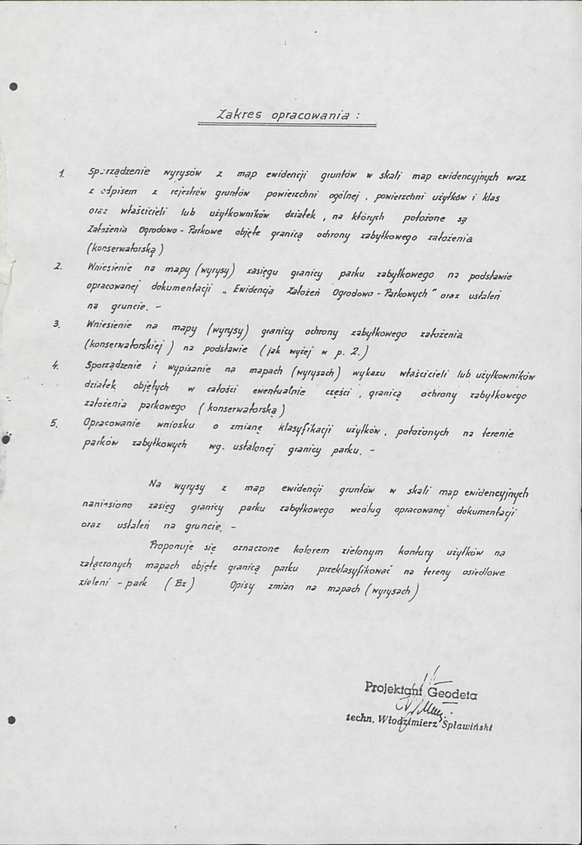 Ewidencja parkowa, skan nr 28