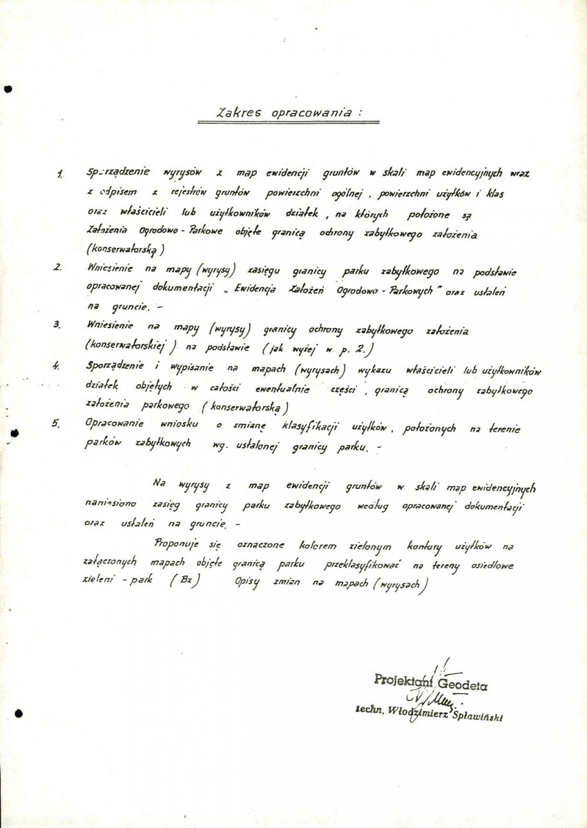EP - Ewidencja parkowa, skan nr 26