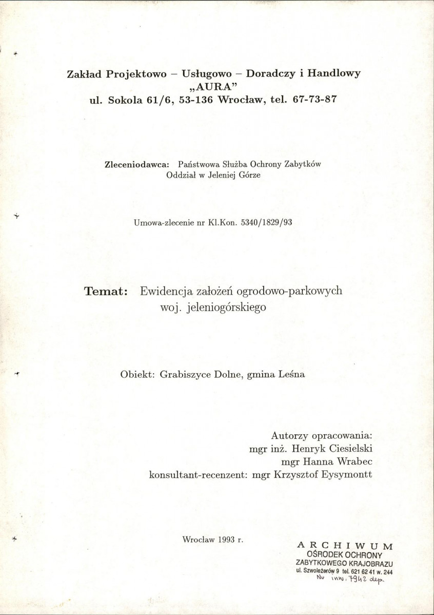 Ewidencja parkowa, skan nr 4