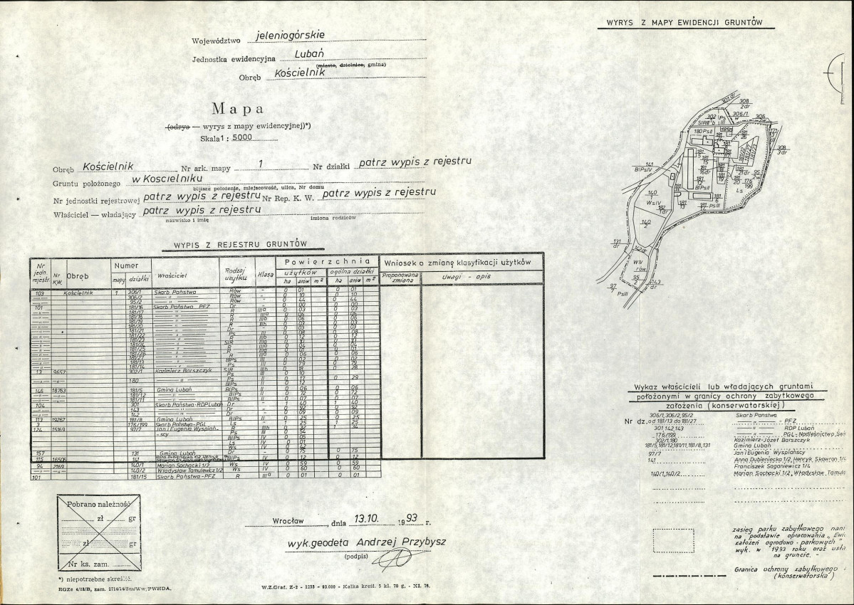 EP - Ewidencja parkowa, skan nr 35