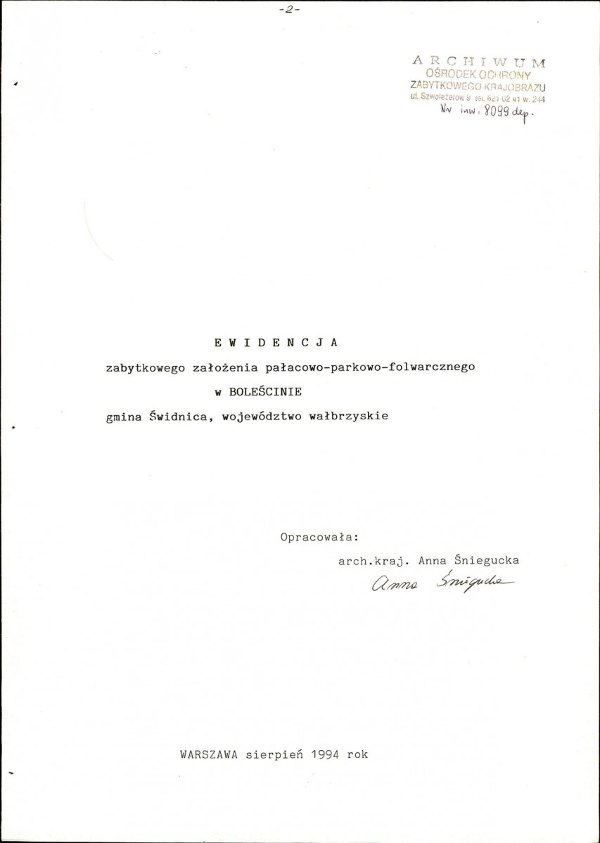 Ewidencja parkowa, skan nr 6