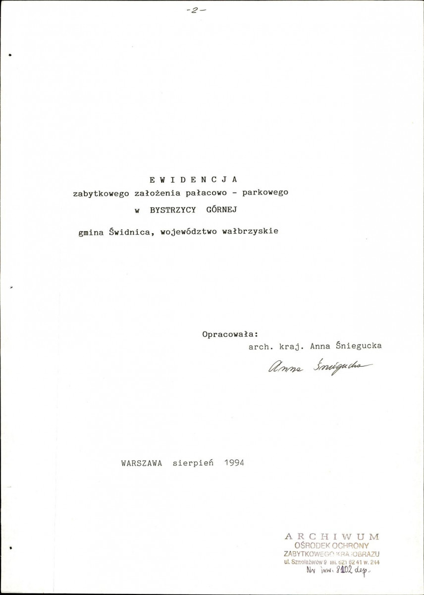 Ewidencja parkowa, skan nr 6