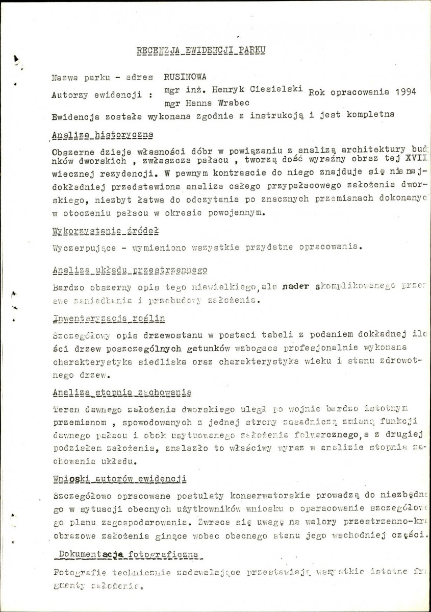 Ewidencja parkowa, skan nr 5