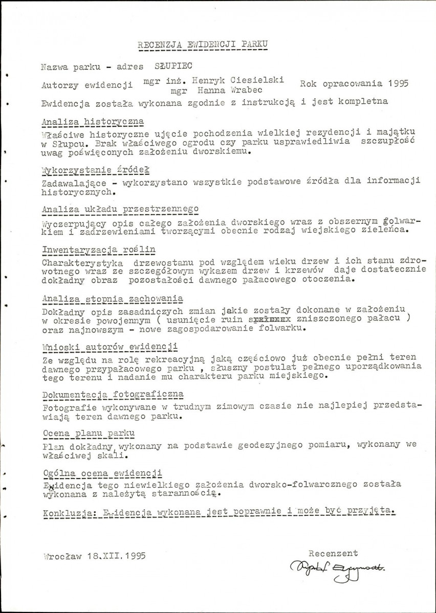 EP - Ewidencja parkowa, skan nr 4