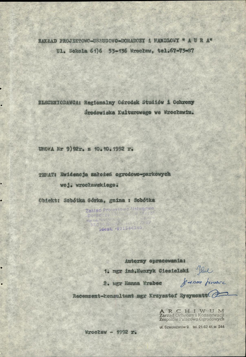 Ewidencja parkowa, skan nr 4