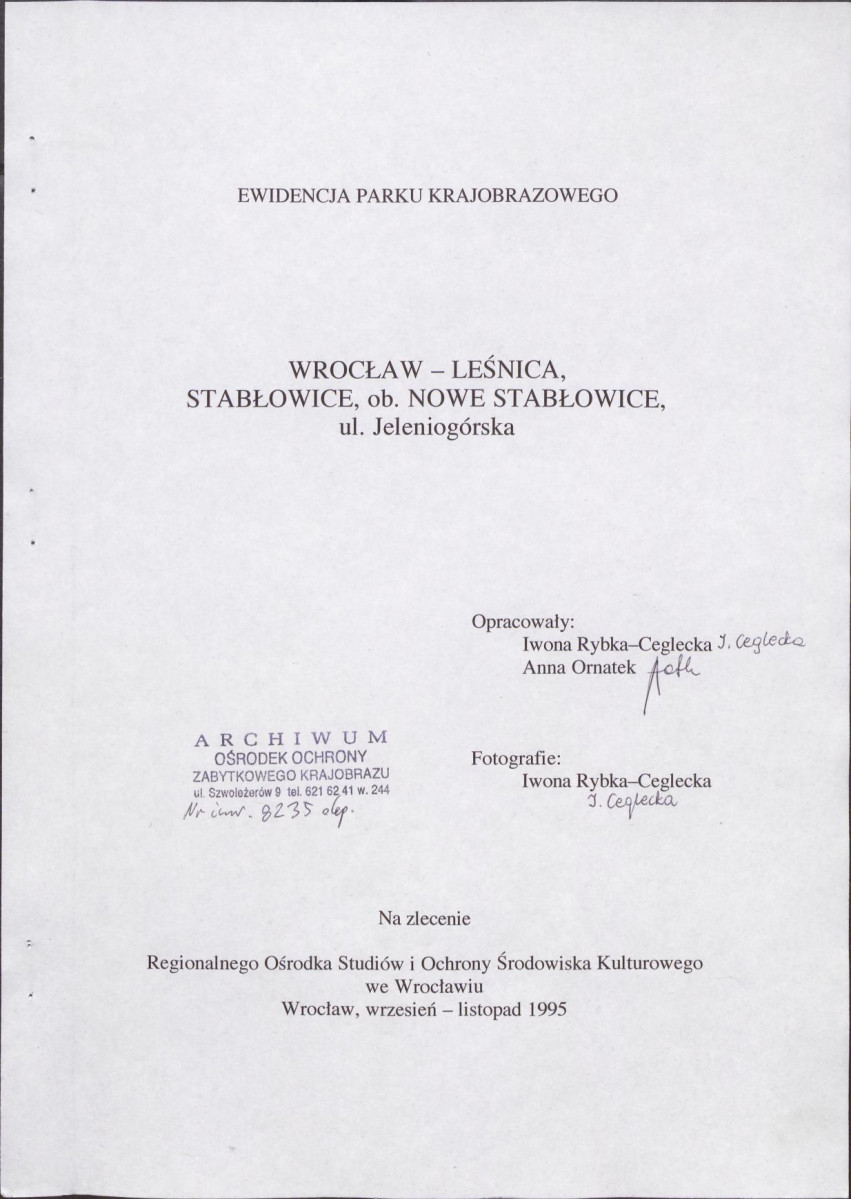 Ewidencja parkowa, skan nr 3