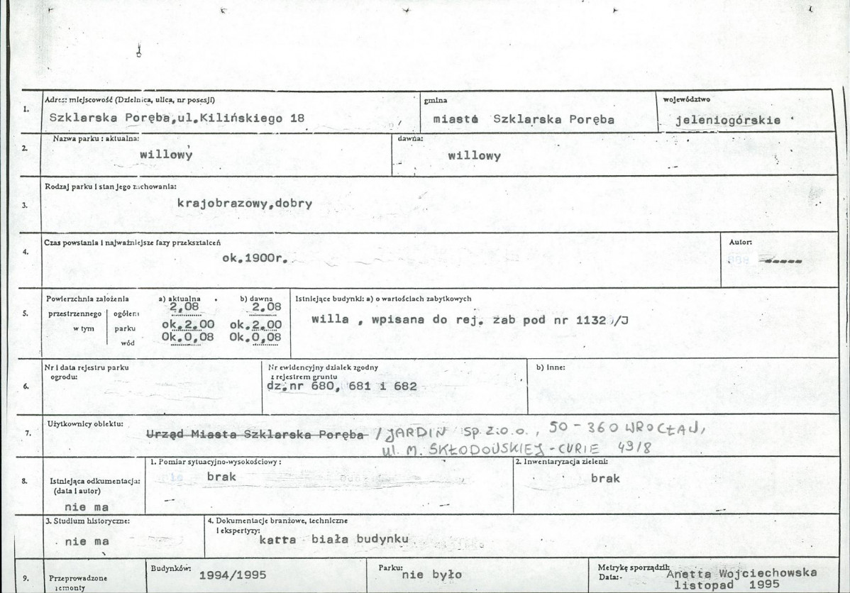 Ewidencja parkowa, skan nr 6