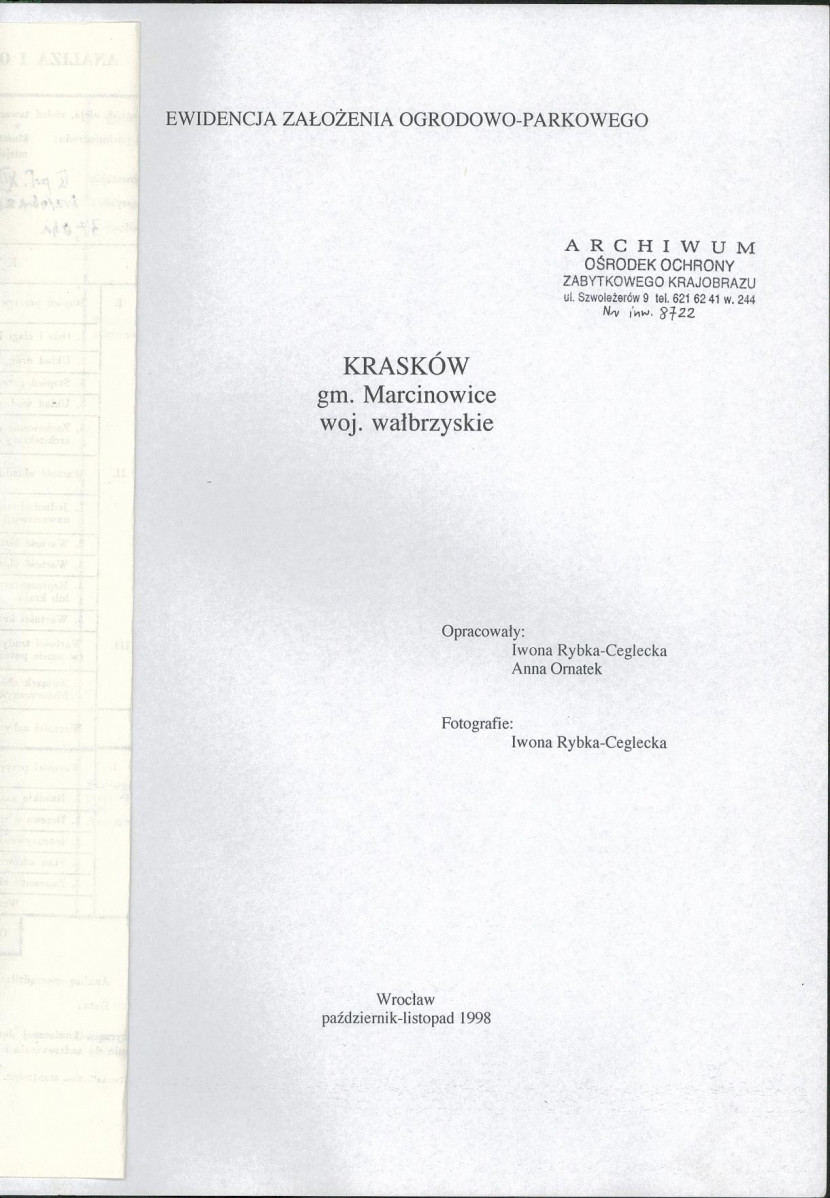 EP - Ewidencja parkowa, skan nr 4