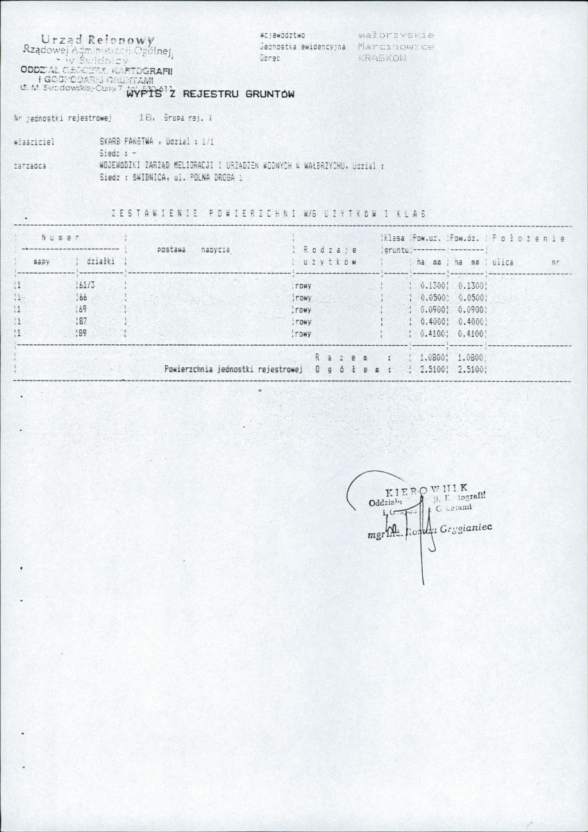 EP - Ewidencja parkowa, skan nr 13