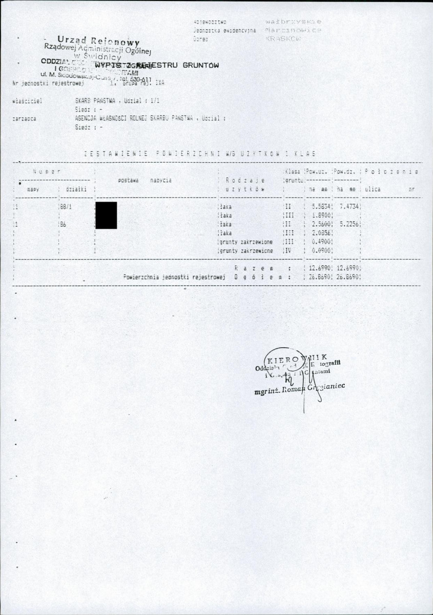 EP - Ewidencja parkowa, skan nr 14