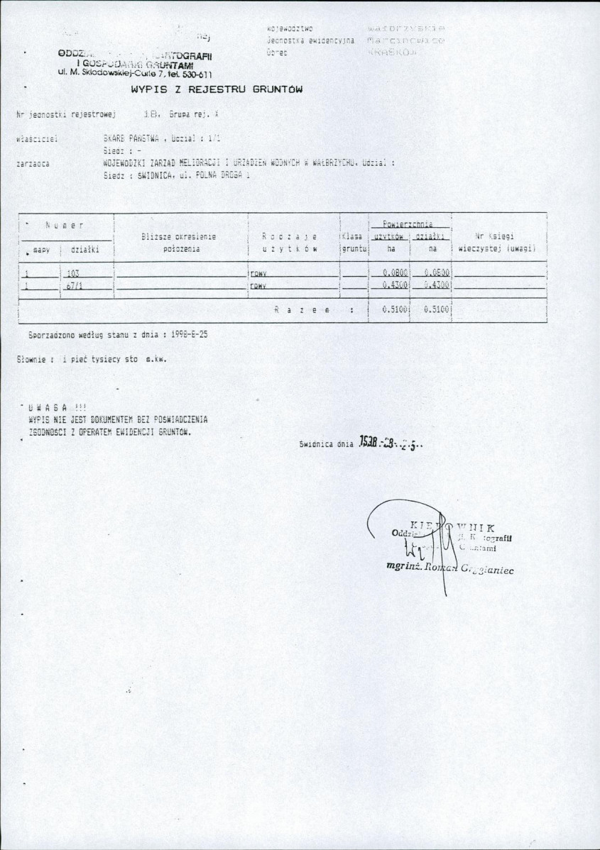EP - Ewidencja parkowa, skan nr 15