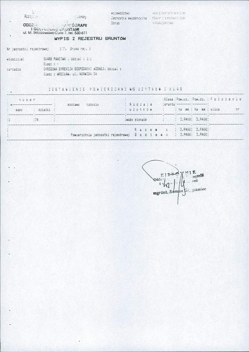 EP - Ewidencja parkowa, skan nr 17