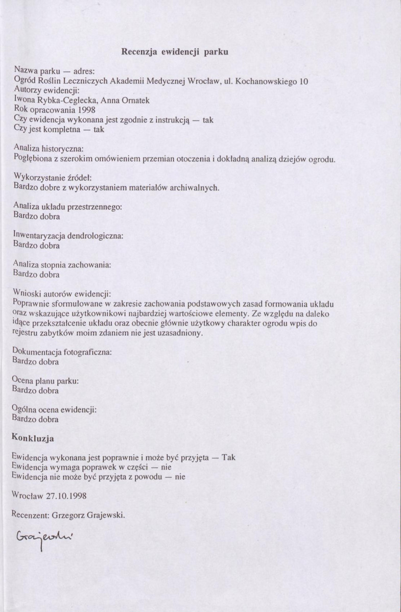 EP - Ewidencja parkowa, skan nr 5