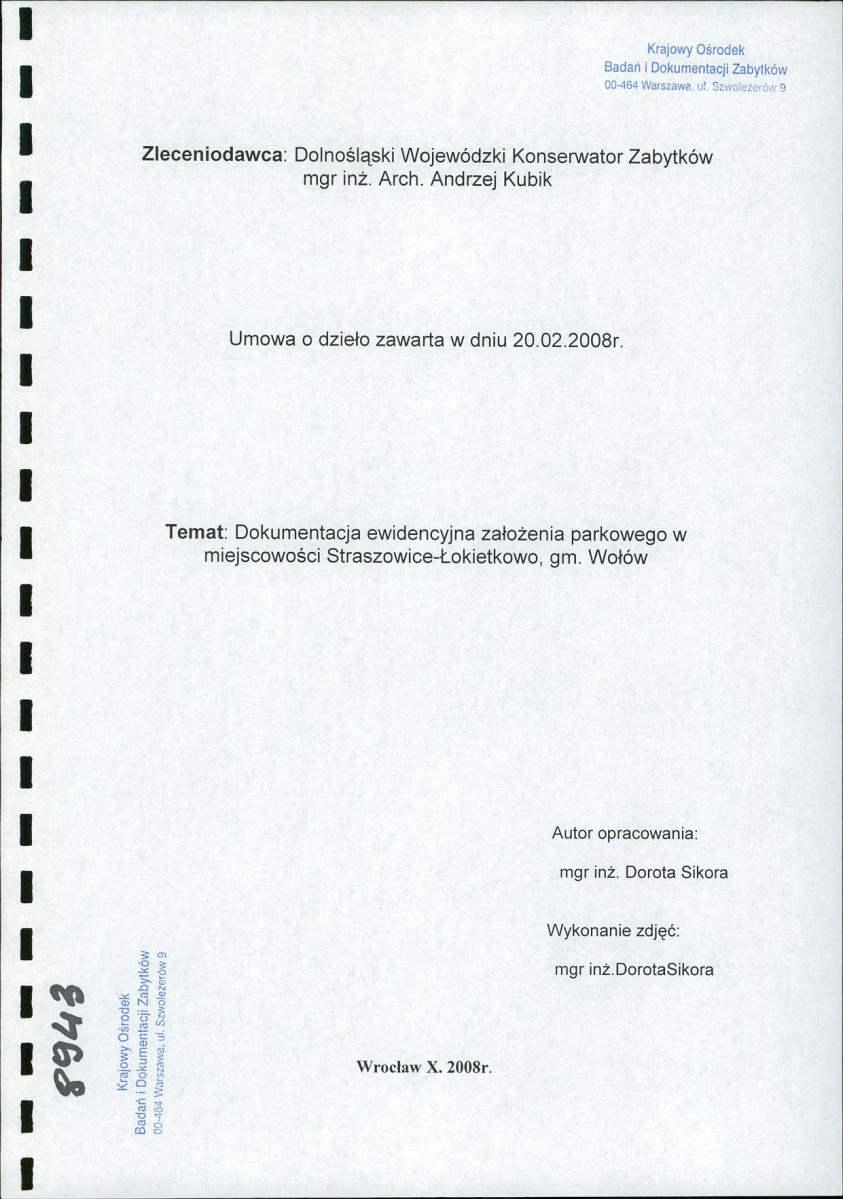 EP - Ewidencja parkowa, skan nr 1