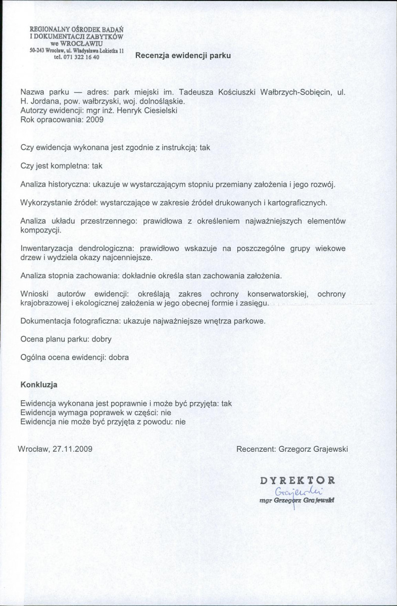 EP - Ewidencja parkowa, skan nr 4