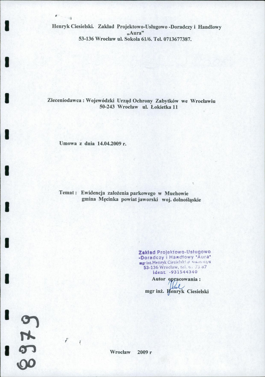 EP - Ewidencja parkowa, skan nr 2