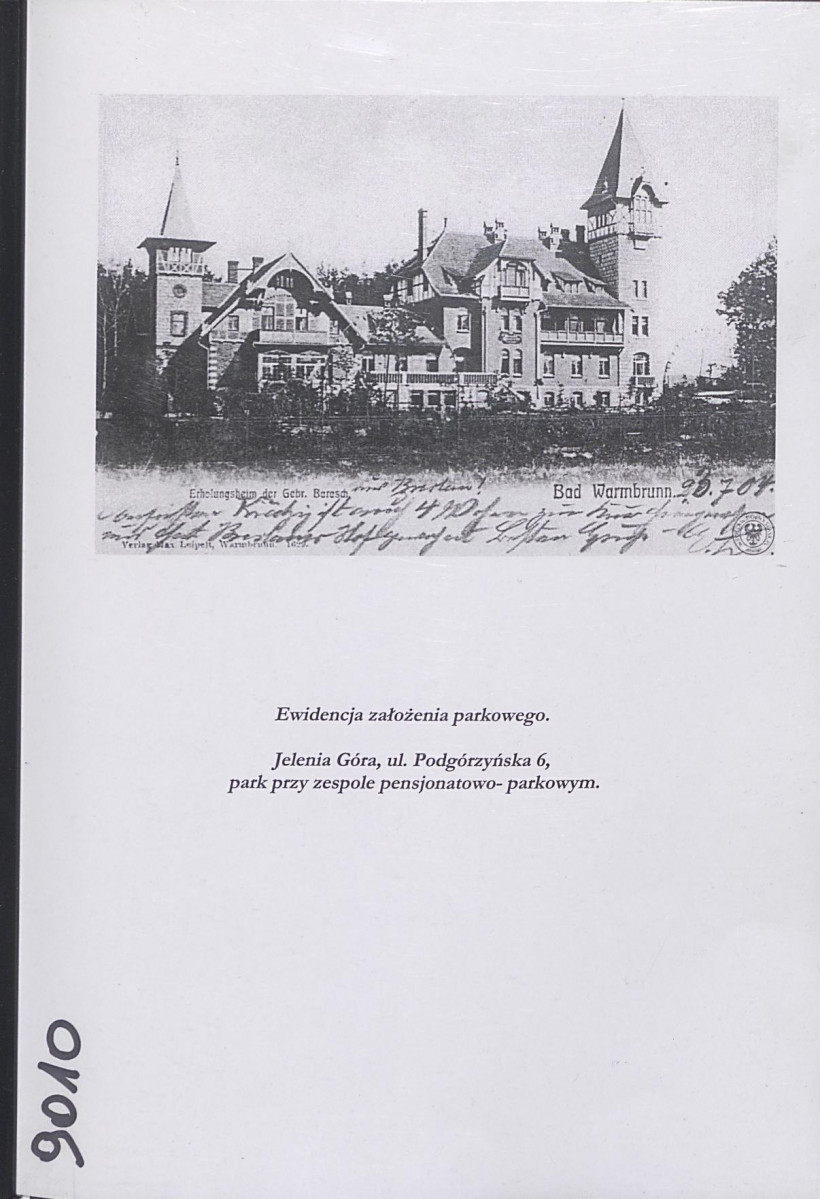 Ewidencja parkowa, skan nr 1
