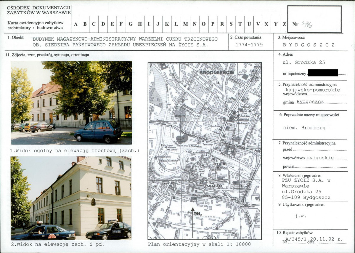 KB - Karta biała, skan nr 1