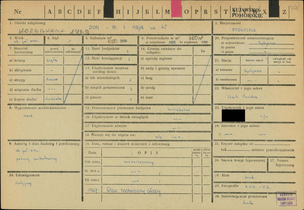 KZ - Karta zielona, skan nr 1