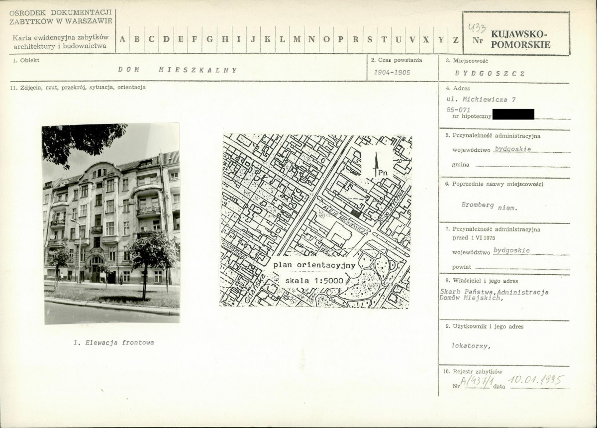 KB - Karta biała, skan nr 1