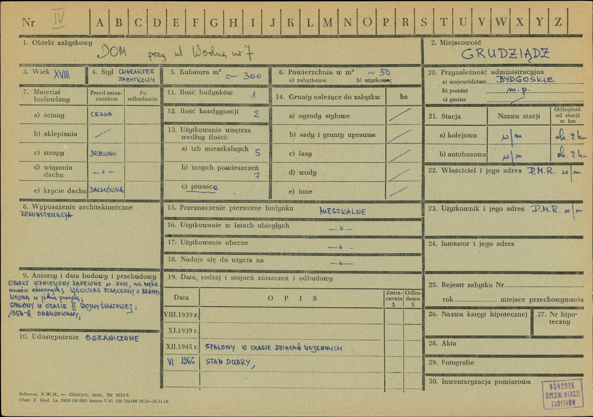 KZ - Karta zielona, skan nr 1