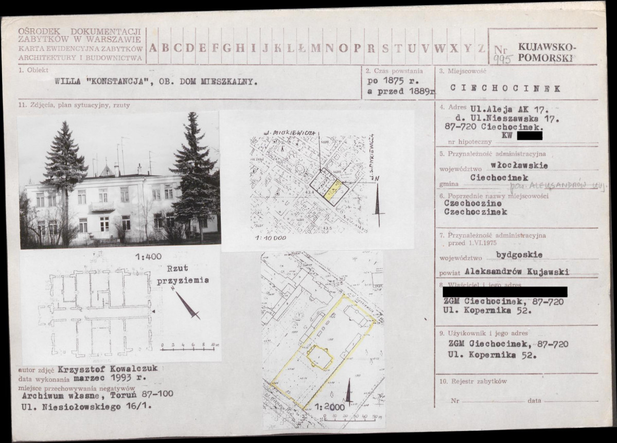 KB - Karta biała, skan nr 1