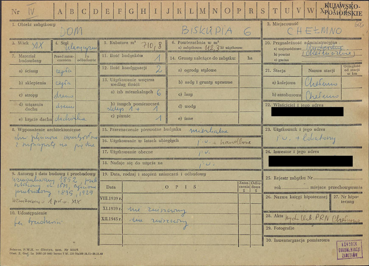 KZ - Karta zielona, skan nr 1