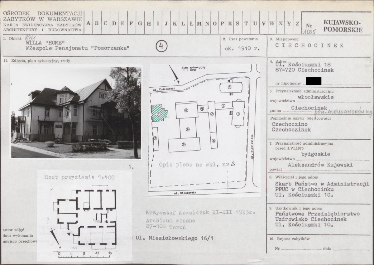 KB - Karta biała, skan nr 1