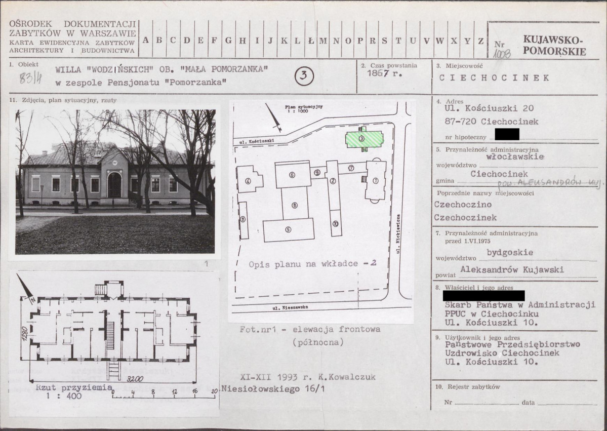 KB - Karta biała, skan nr 1