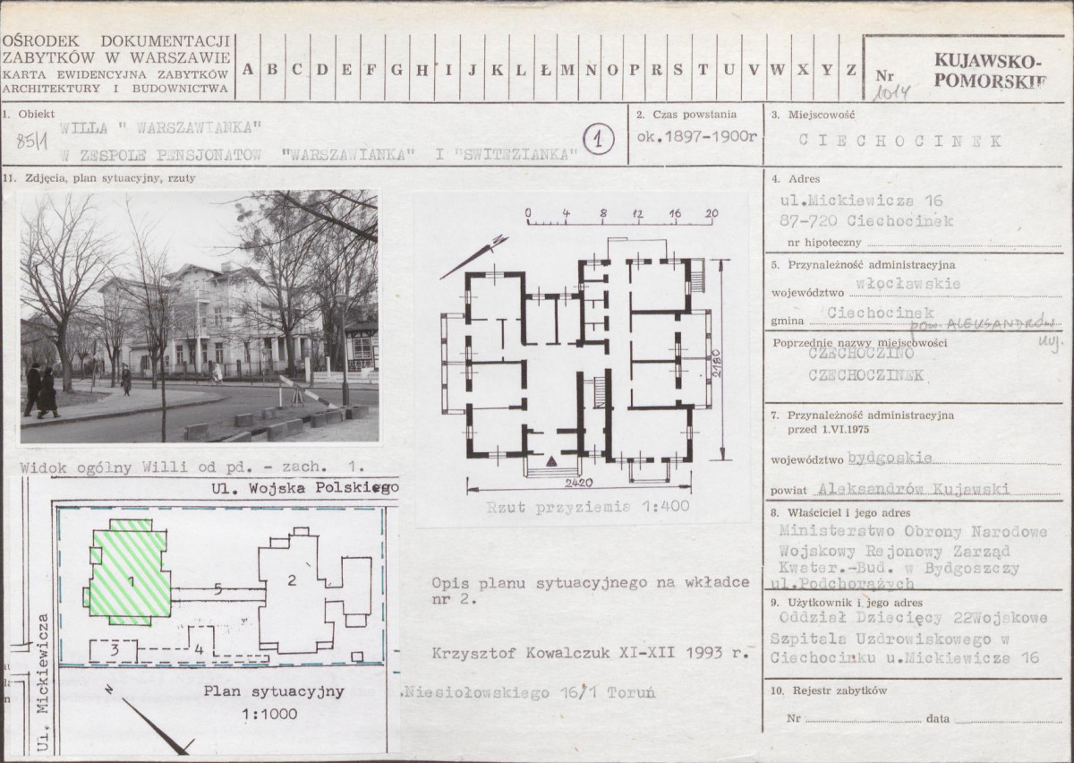 KB - Karta biała, skan nr 1
