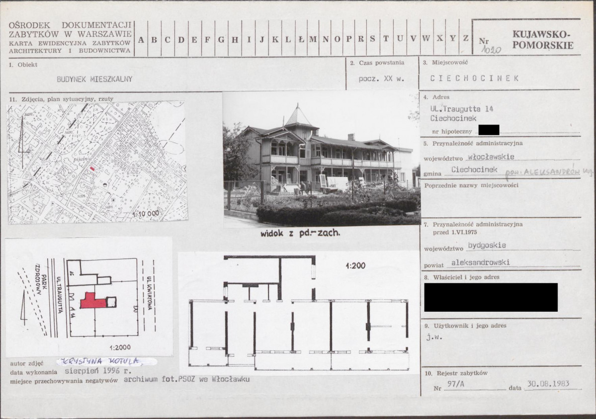 KB - Karta biała, skan nr 1