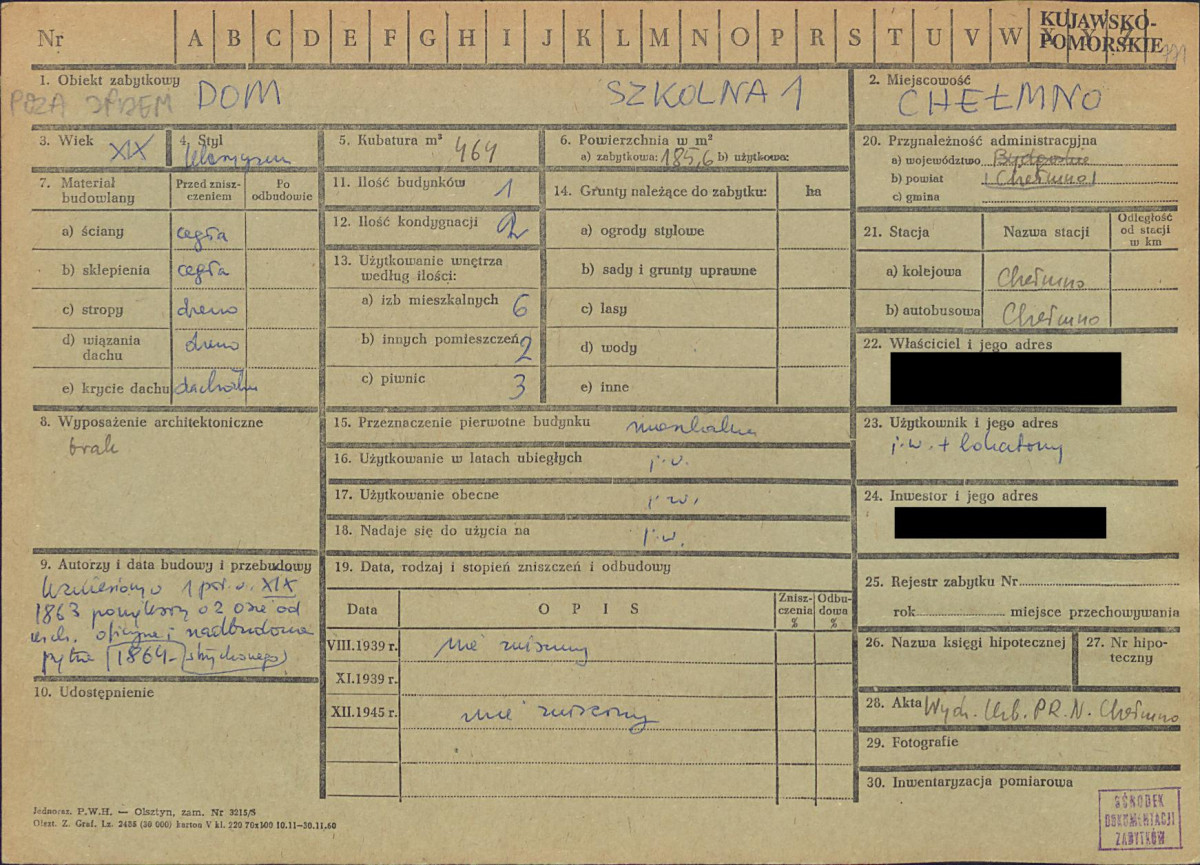KZ - Karta zielona, skan nr 1